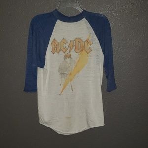 Vintage AC/DC tour shirt